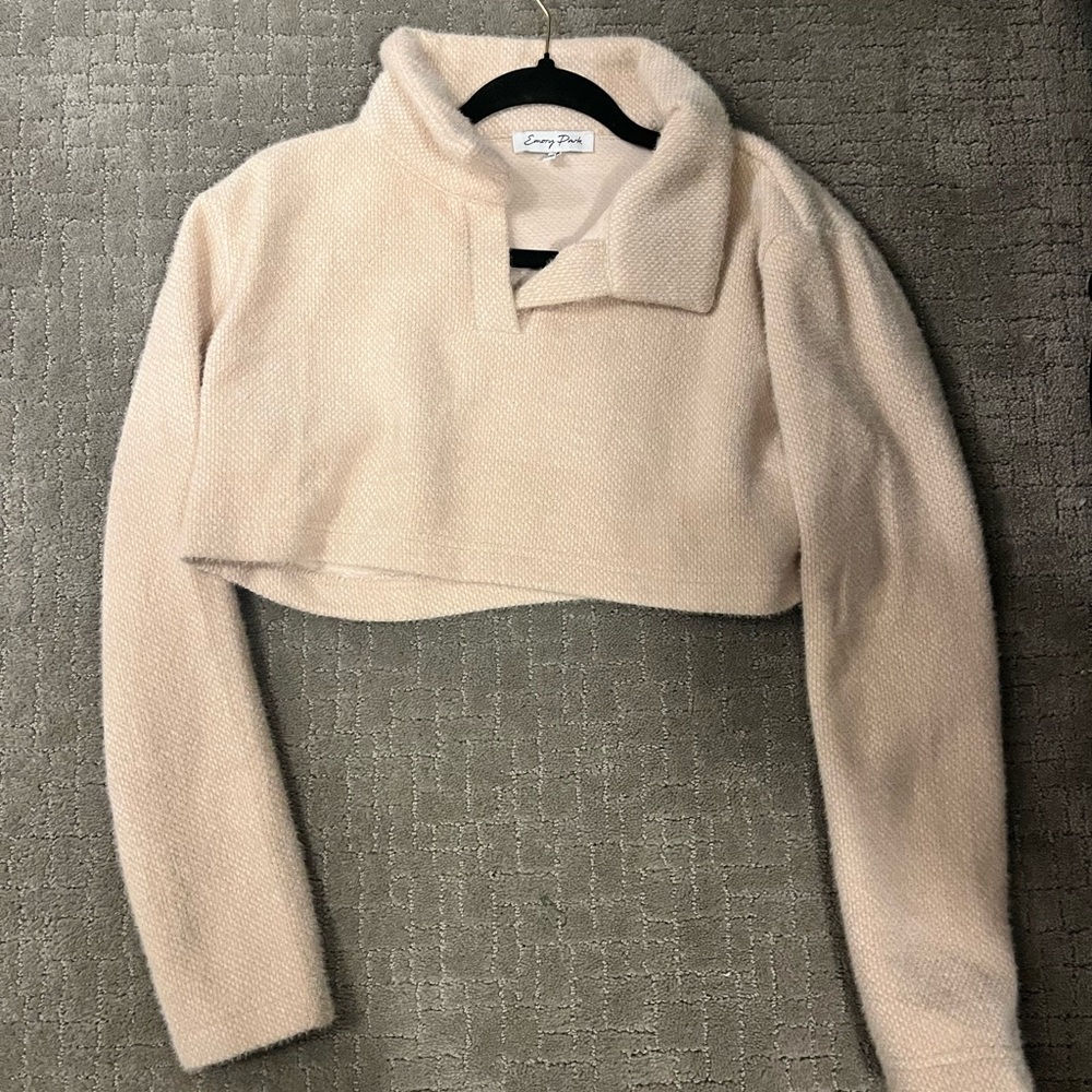 cropped sweater from a boutique size small